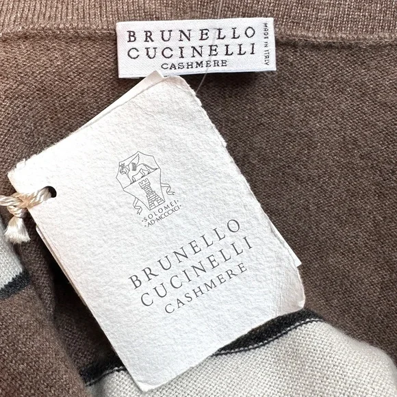 BRUNELLO CUCINELLI 100% cashmere long cardigan - Picture 12 of 16